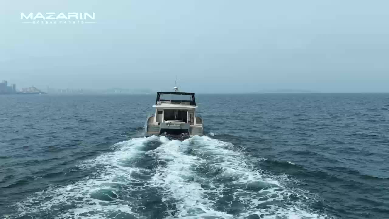 The future is already here: A solar electric catamaran (LOA 16.7M) Range: 500 NM; Top speed: 13 knot